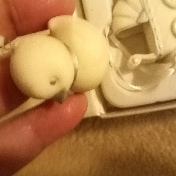 Hallmark Keepsake "Welcome Baby Ornament Set". 4 miniature porcelain ornaments. - Picture 4 of 4